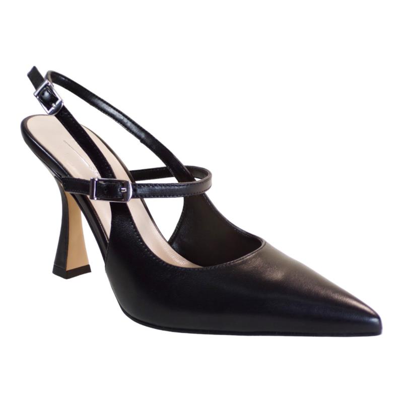 Fardoulis Shoes Γυναικεία Παπούτσια Γόβες 933-25Α Μαύρο Δέρμα