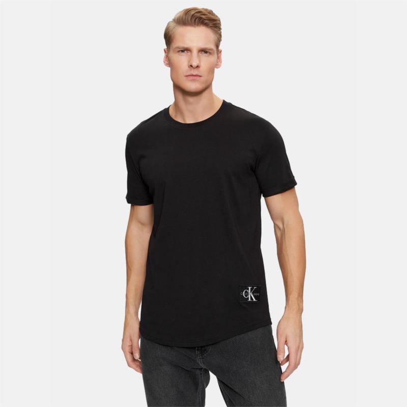 Calvin Klein Badge Turn Up Sleeve Ανδρικό T-shirt (9000175279_68372)