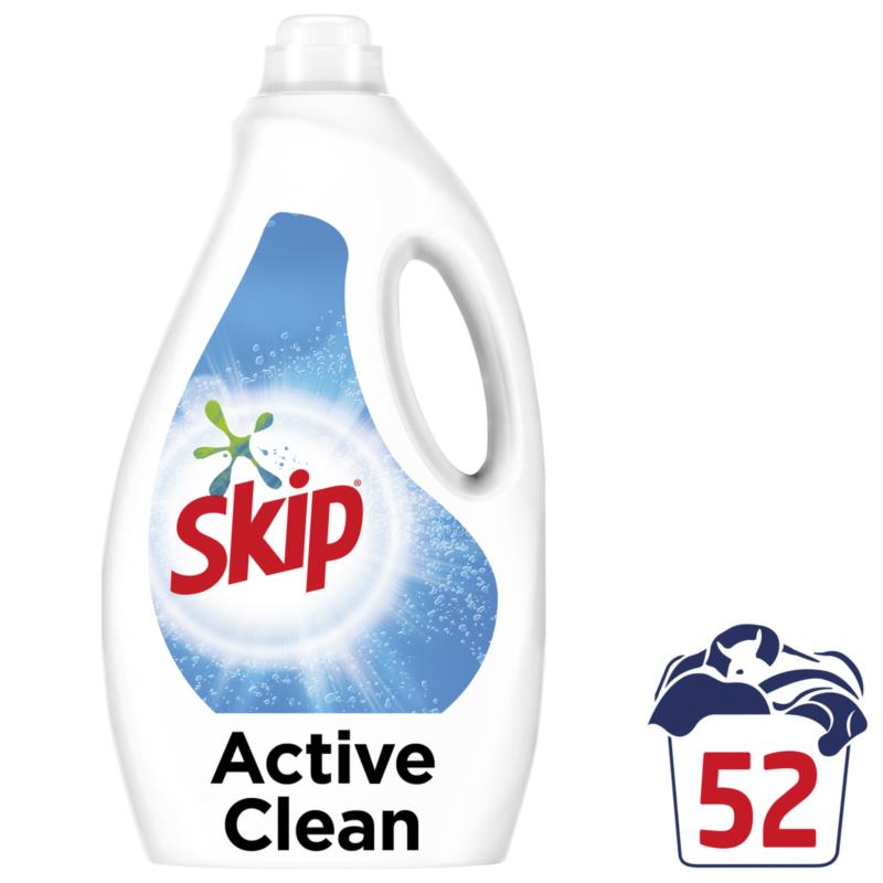 Υγρό απορρυπαντικό πλυντηρίου ρούχων Skip (52μεζ)