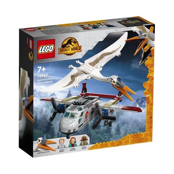 Lego Jurassic World Quetzalcoatlus Plane Ambush - 76947