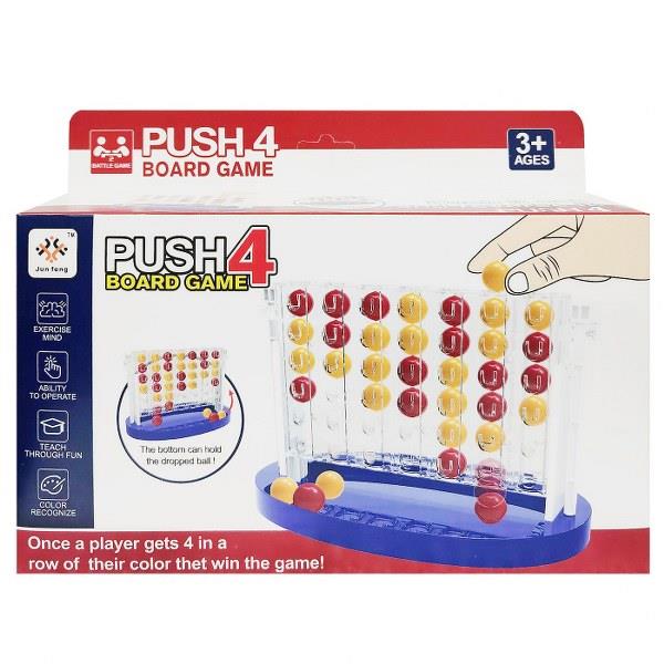 Επιτραπέζιο Παιχνίδι Push 4 On Board 25x18x18εκ. Toy Markt 69-1864 - Toy Markt - 69-1864