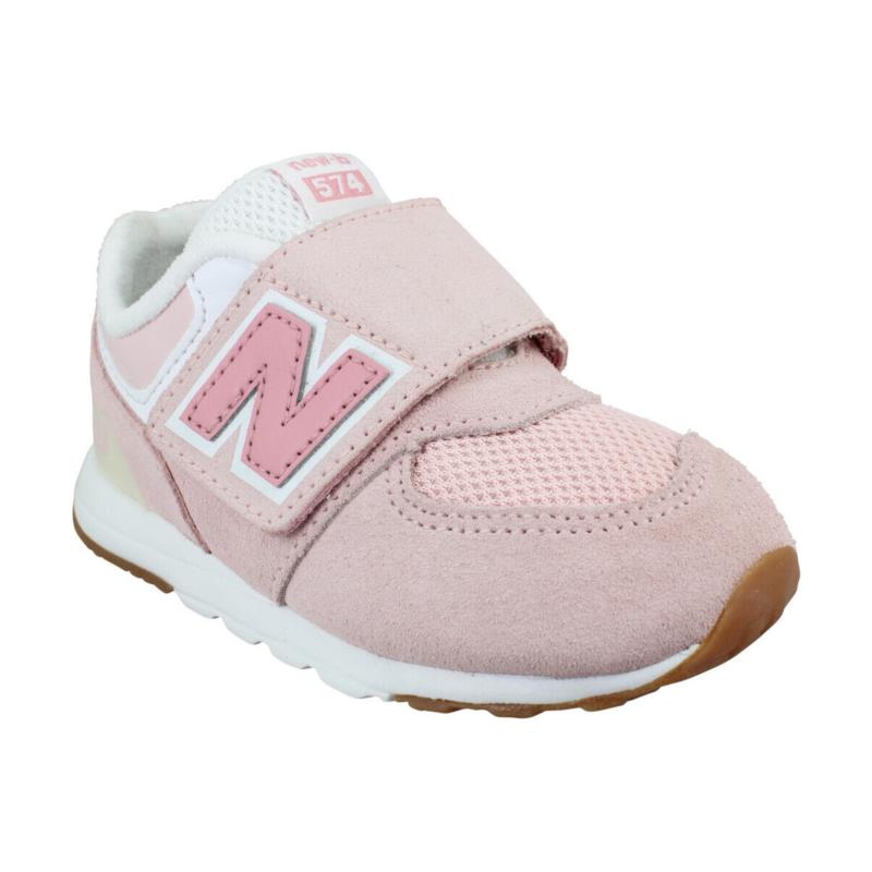 Sneakers New Balance 574 Velours Toile Enfant Crystal