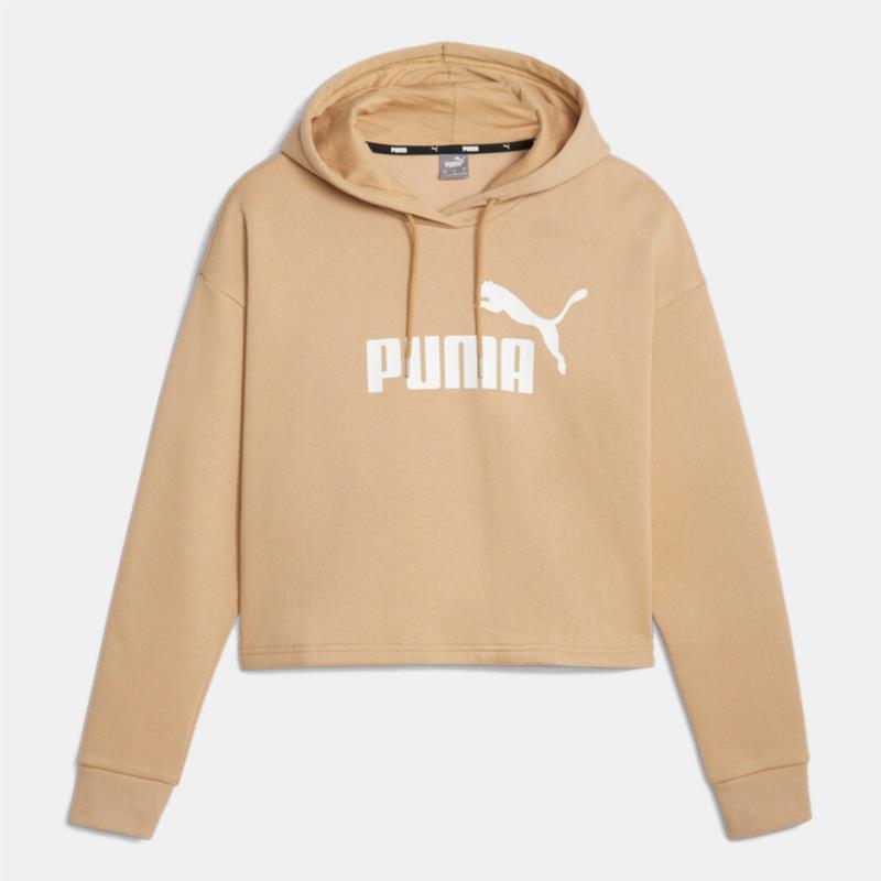 Puma Essential Γυναικεία Cropped Μπλούζα με Κουκούλα (9000159088_71717)