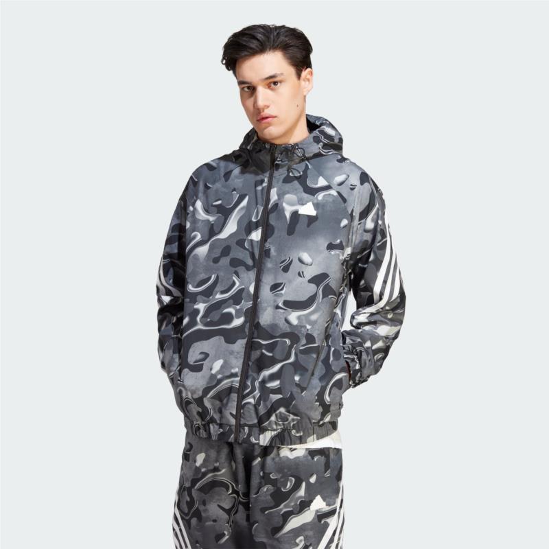 adidas Future Icons Allover Print Full-Zip Hoodie (9000161829_41996)