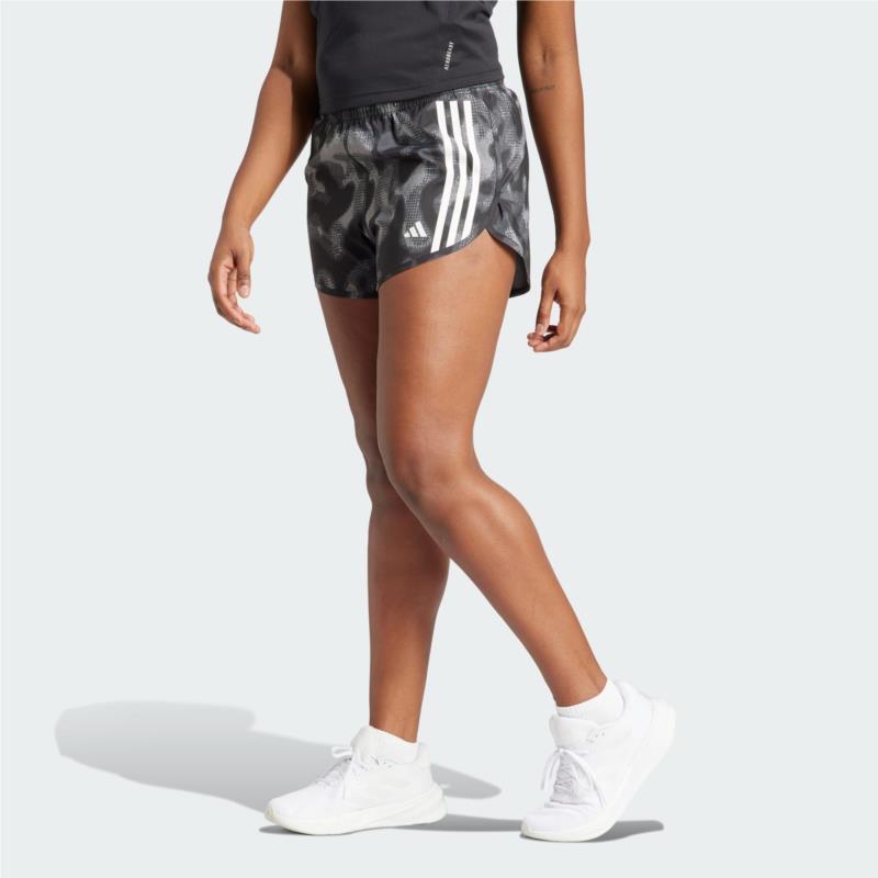 adidas Own The Run 3-Stripes Allover Print Shorts (9000180807_76340)