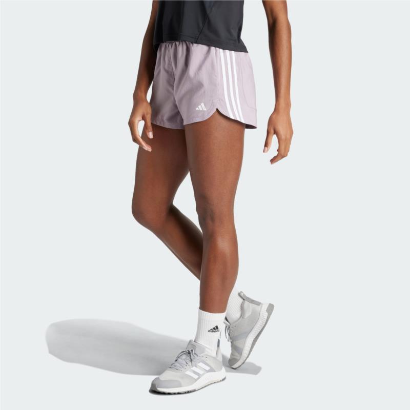 adidas Pacer Training 3-Stripes Woven High-Rise Shorts (9000178851_75460)