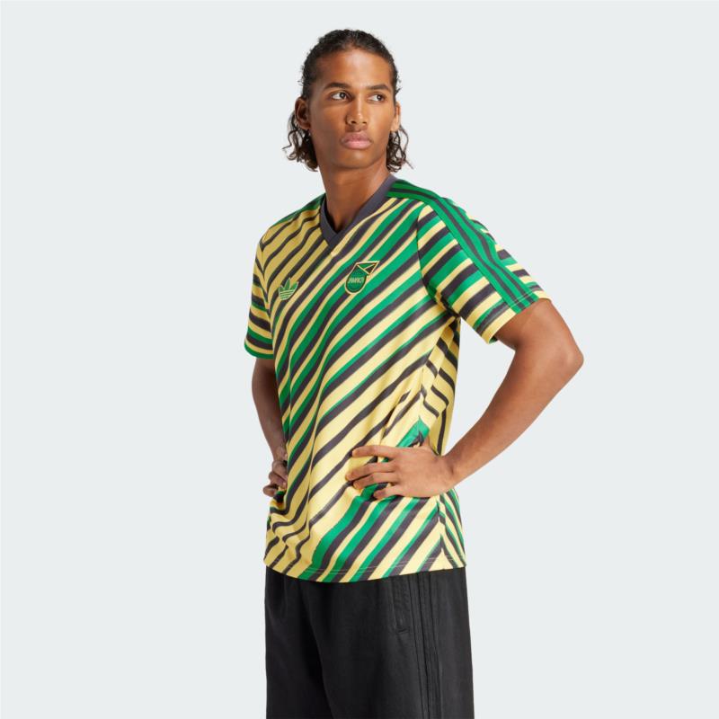 adidas Performance Jamaica Trefoil Ανδρική Ποδοσφαιρική Φανέλα (9000183109_77014)
