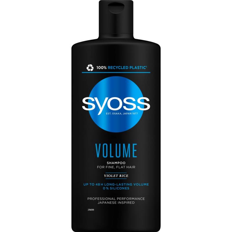 Σαμπουάν Volume για Λεπτά/ Αδύναμα Μαλλιά Syoss (440 ml)
