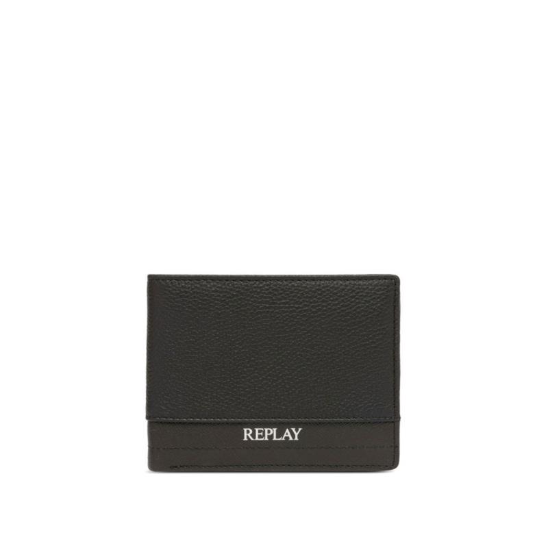SAFFIANO LEATHER WALLET MEN REPLAY