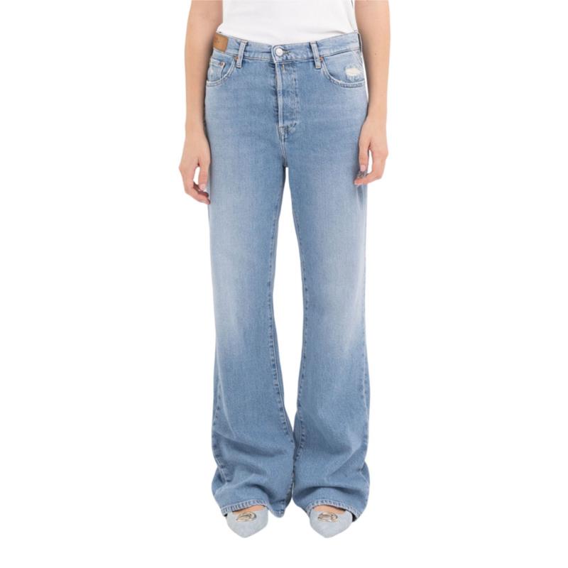 BECKA MID WAIST FLARE FIT JEANS WOMEN REPLAY