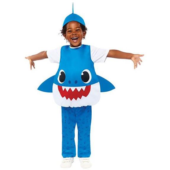 Fun Fashion Αποκριατικη Παιδικη Στολη Baby Shark Blue Daddy Για 2 Ετών - 9913325