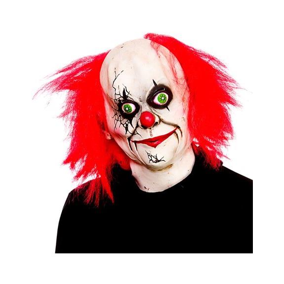 Wicked Costumes Αποκριατικη Μασκα Προσωπου Λατεξ Creepy Clown - 9836