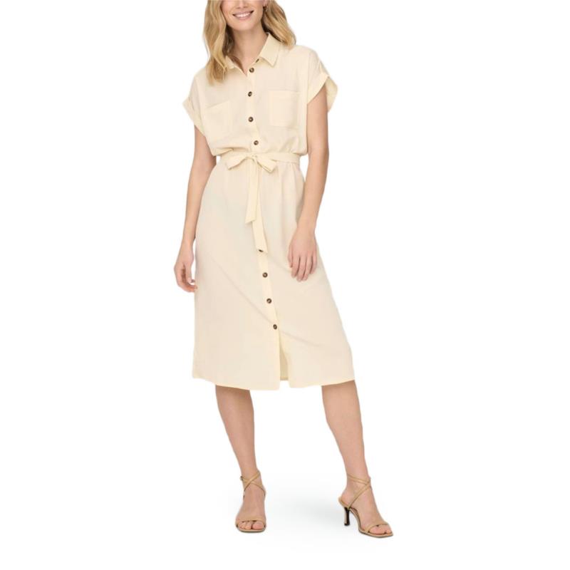 ONLHANNOVER BELTED MIDI SHIRT DRESS WOMEN ONLY