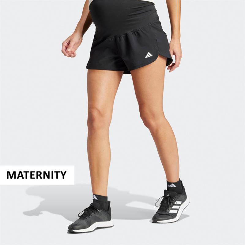 adidas Pacer Woven Stretch Training Maternity Shorts (9000178029_22872)