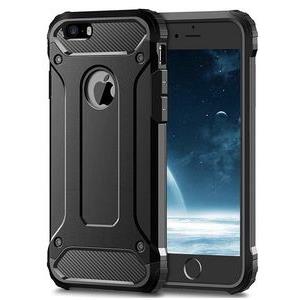 FORCELL ARMOR BACK COVER CASE FOR APPLE IPHONE 7 (4.7) BLACK