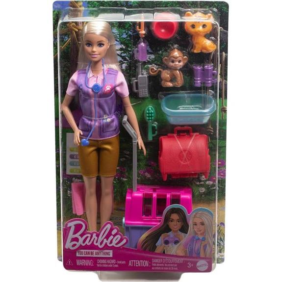 Mattel Barbie Διασώστρια Άγριων Ζώων - HRG50