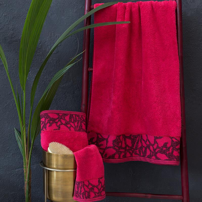 Πετσέτα Μπάνιου 70X140 Nima Gem Ruby Red (70x140)