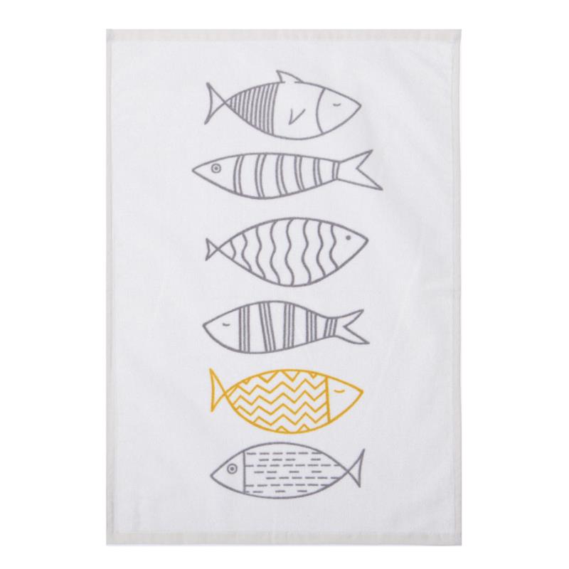 Πετσέτα Κουζίνας (40x60) Nef-Nef Fish Style Ecru