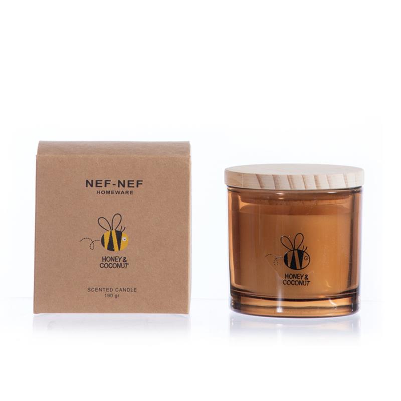 Αρωματικό Κερί 190gr Nef-Nef Honey Coconut