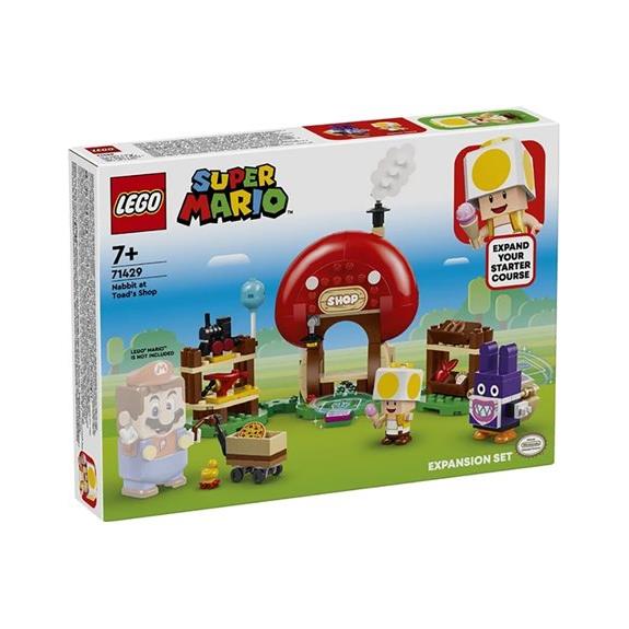 Lego Super Mario Nabbit At Toad's Shop Expansion Set - 71429