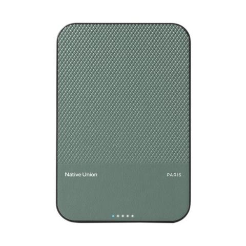 Native Union (RE)Classic Magnetic 5000mAh Green Powerbank