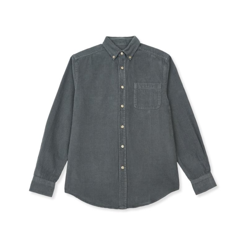 Πουκάμισο με μακριά μανίκια Portuguese Flannel Lobo Shirt - Antracite