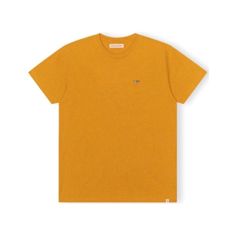 T-shirts & Polos Revolution T-Shirt Regular 1340 SHA - Orange/Melange