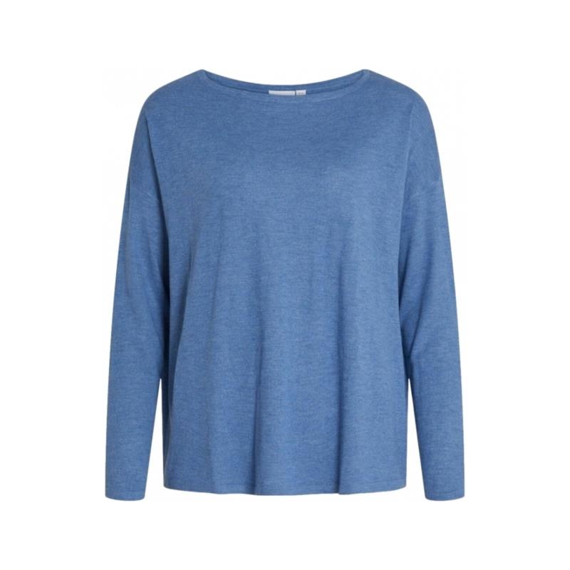 Πουλόβερ Vila Noos Knit Abella L/S - Federal Blue