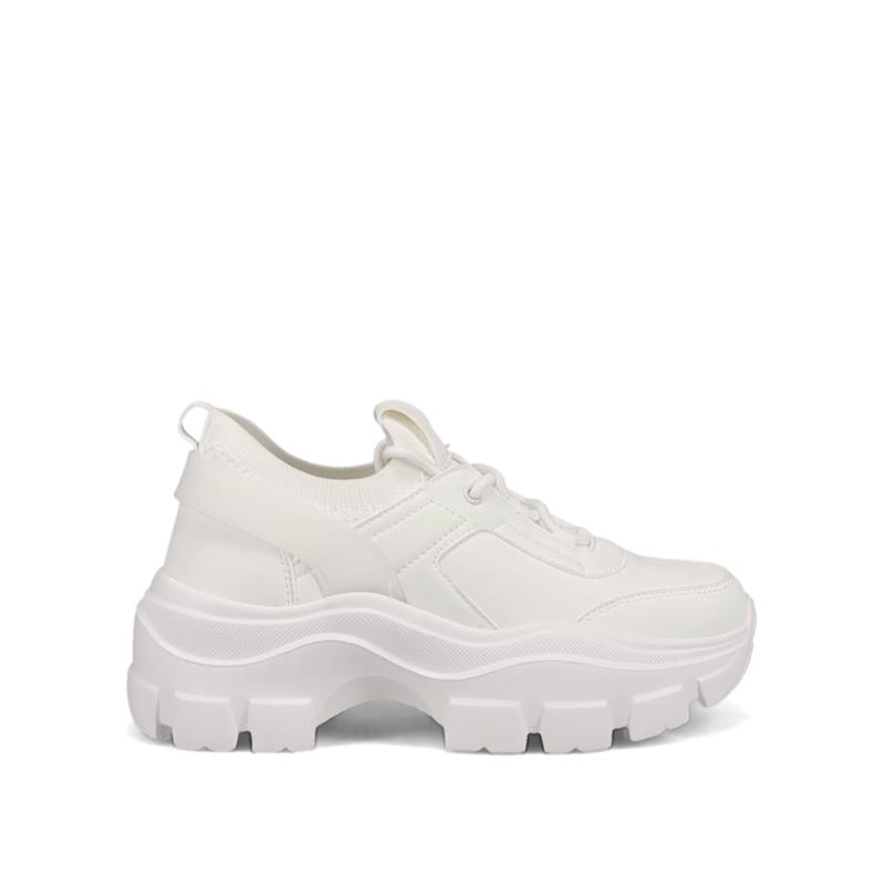 Λευκό chunky sneaker