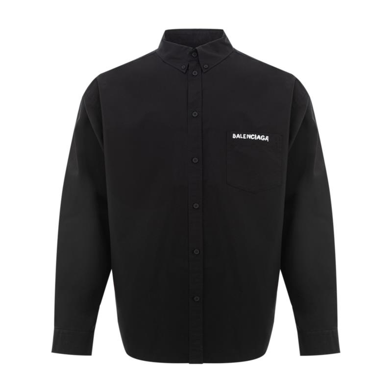 Balenciaga Black Oversized Shirt with Logo 39