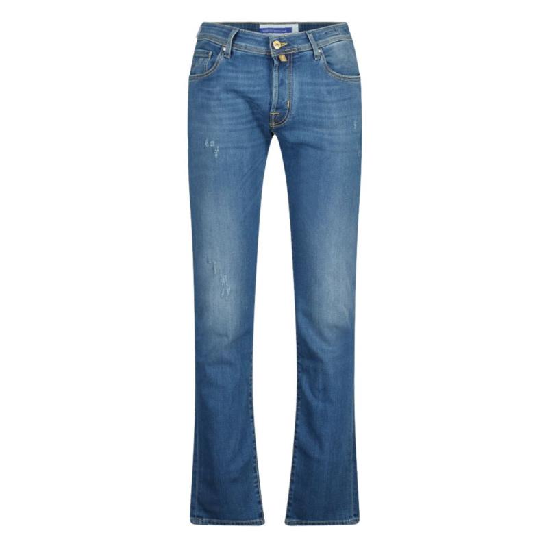 Jacob Cohen Sleek Blue Slim Fit Designer Jeans W40