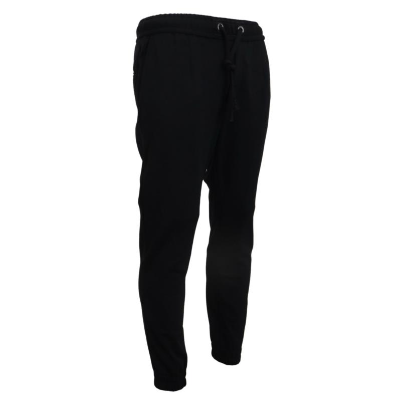 Dolce & Gabbana Black Mens Sport Wool Sweatpants Pants IT48