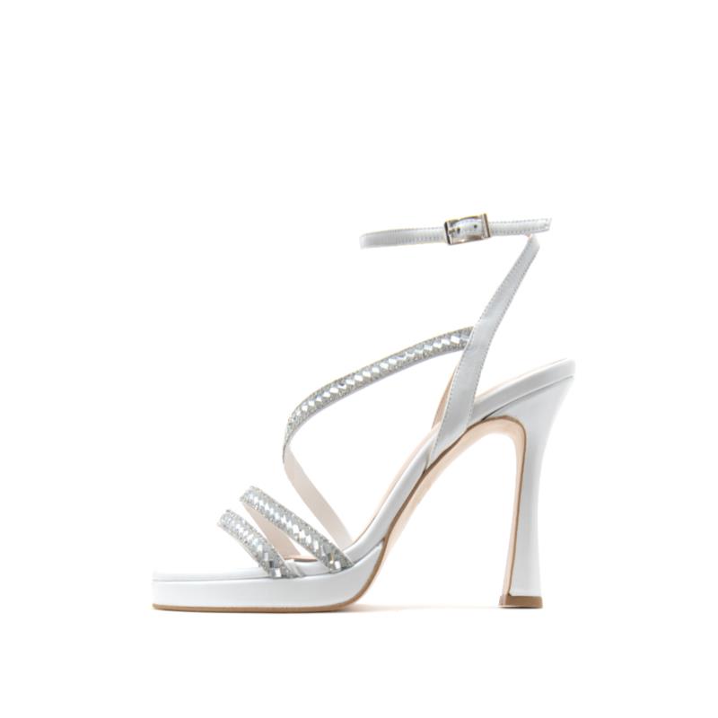 LEATHER HIGH HEEL SANDALS WOMEN FARDOULIS
