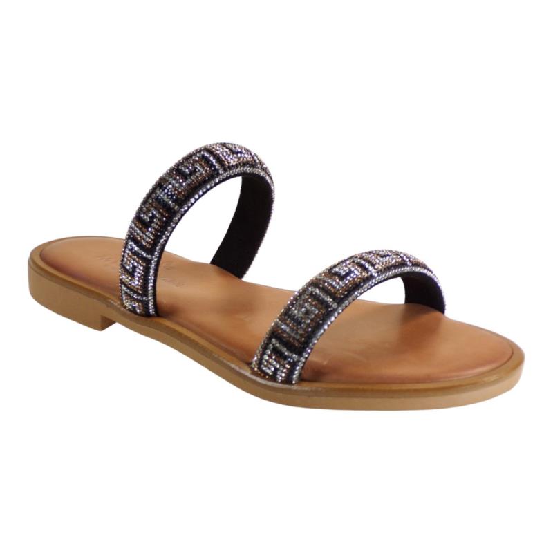 Myconian Greek Sandals Γυμαικεία Παπούτσια Πέδιλα 2161 Κάμελ