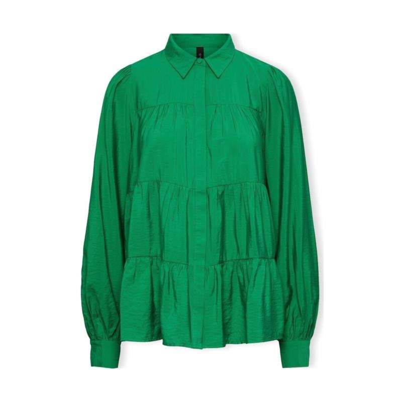 Μπλούζα Y.a.s YAS Noos Pala Shirt L/S - Green