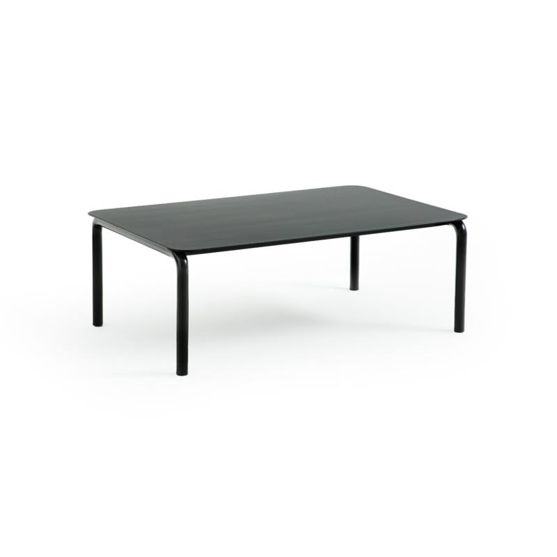 Χαμηλό μεταλλικό τραπεζάκι Μ65xΠ100xΥ35cm