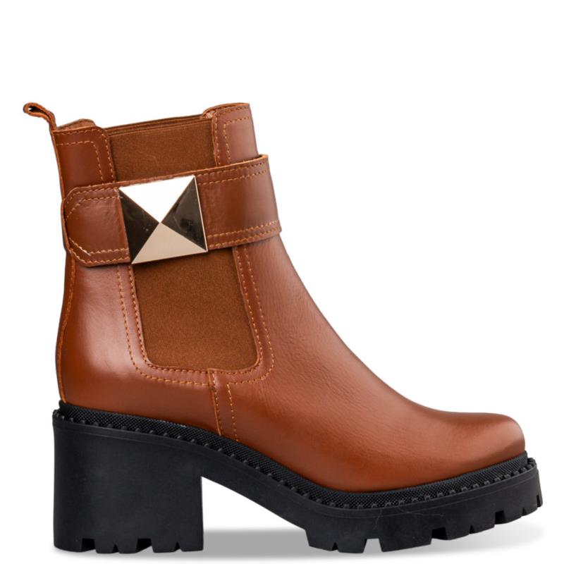 LEATHER BOOTIES