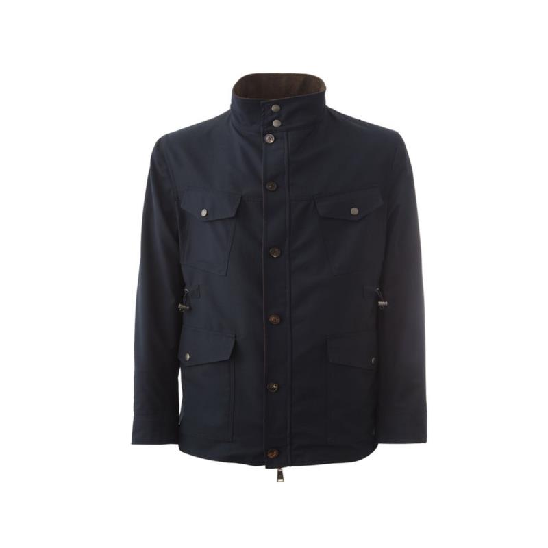 Lardini Blue Wool Jacket IT52