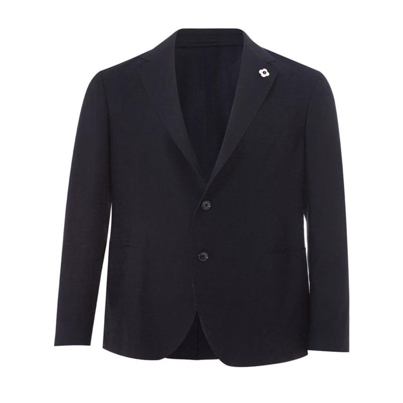 Lardini Blue Cotton Jacket IT52