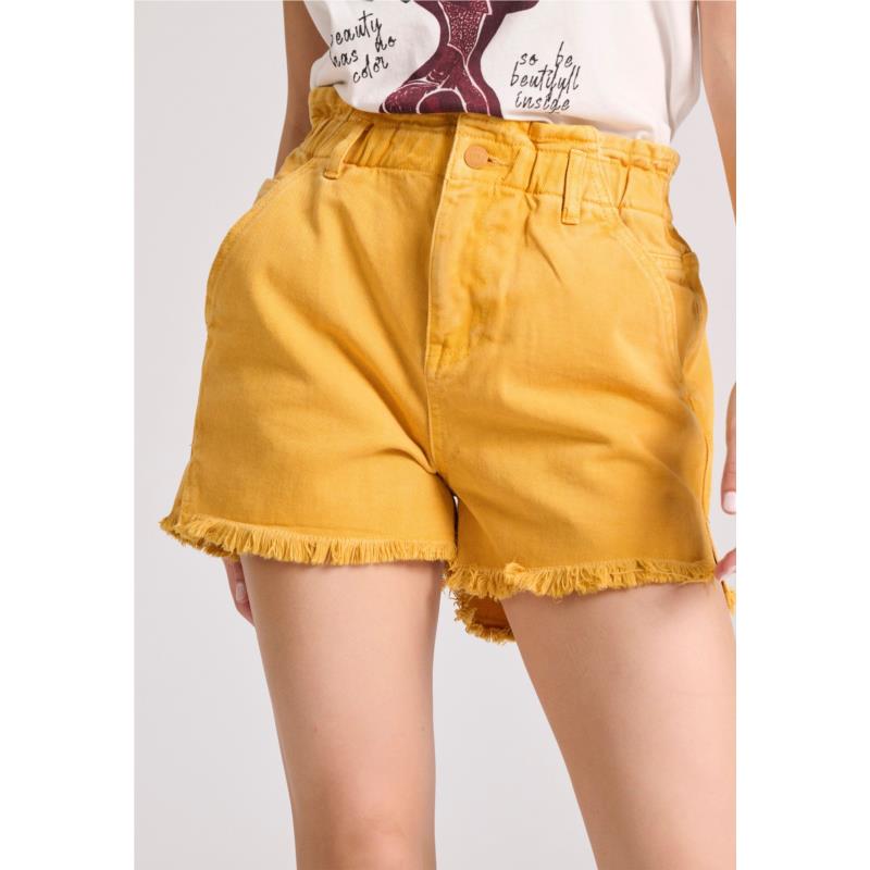 Baggy garment dyed τζιν σορτς με φθορές