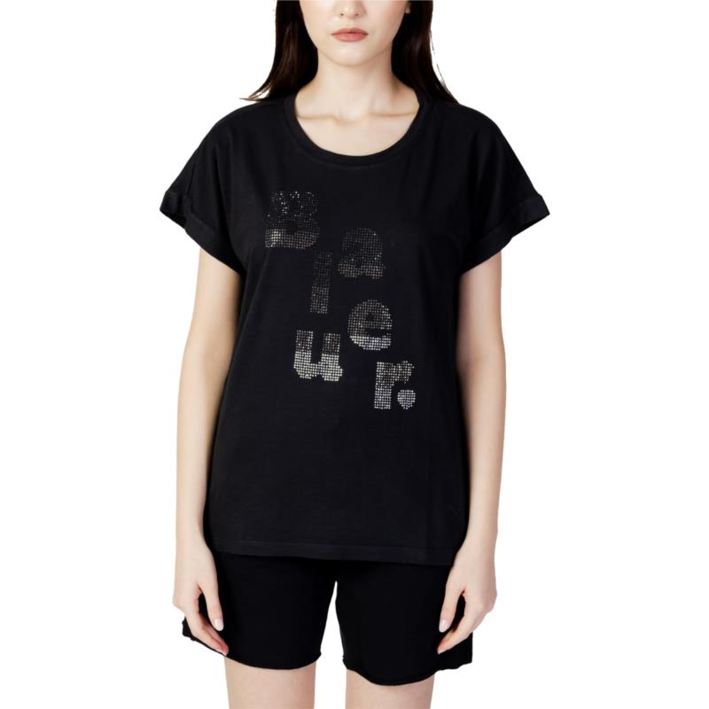 T-shirt με κοντά μανίκια Blauer LOGO PAILLETTES 23SBLDH02412-005707