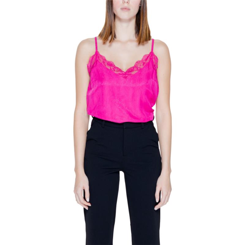Αμάνικα/T-shirts χωρίς μανίκια Vila VIMIRINA JACQUARD SINGLET/DC/LS 14096475