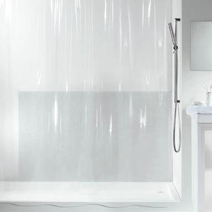 KOYΡΤΙΝΑ ΜΠΑΝΙΟΥ SPIRELLA TRANSPARENT ΠΛΑΣΤΙΚH (180Χ200CM)