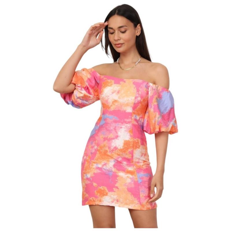 Κοντά Φορέματα La Modeuse 72207_P169732