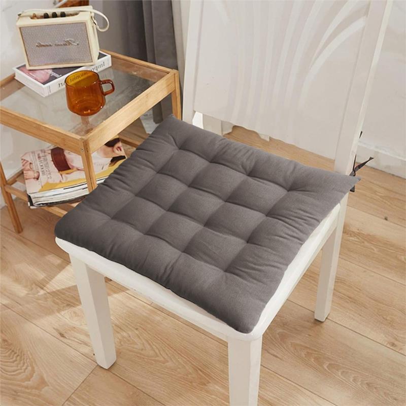 Μαξιλάρι Καρέκλας 40X40 Melinen Mad Brown/Grey (40x40)