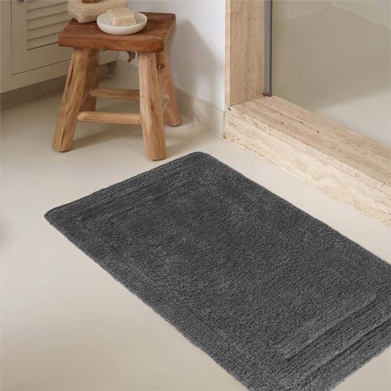 Πατάκι Μπάνιου 50X80 Melinen Pilot Dark Grey (50x80)