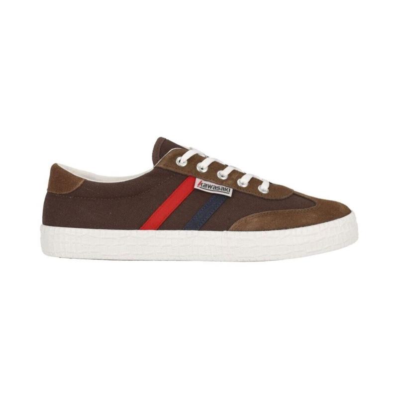 Sneakers Kawasaki Fuzion 2.0 Canvas Shoe 5045 Chocolate Brown