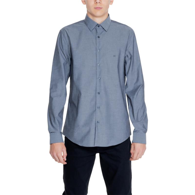 Πουκάμισο με μακριά μανίκια Calvin Klein Jeans DOBBY NON IRON K10K113165