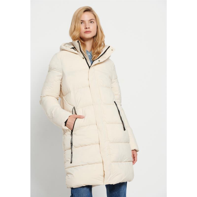 Relaxed fit puffer μπουφάν