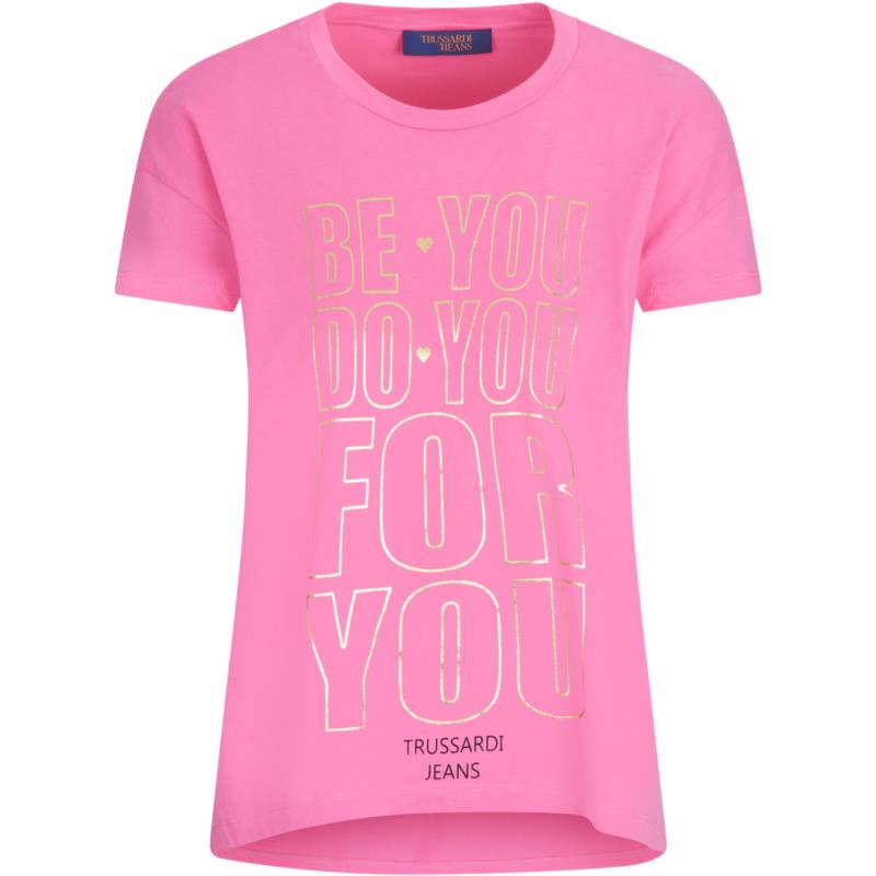 T-shirt με κοντά μανίκια Trussardi -
